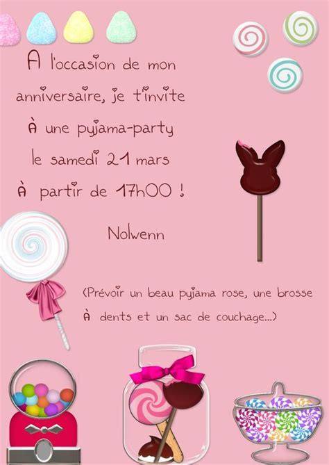 Pour vous inviter à notre soirée des 10 ans, le coach kampos s'essaye à un peu de poésie. Pin Invitation Soirée Pyjama à Imprimer Pour Filles Heqoeu ...