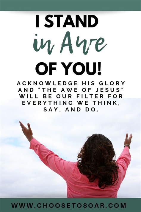 I Stand In Awe Of You Christian Encouragement Stand By Me
