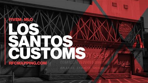 Los Santos Customs Car Workshop Fivem Mlo Youtube
