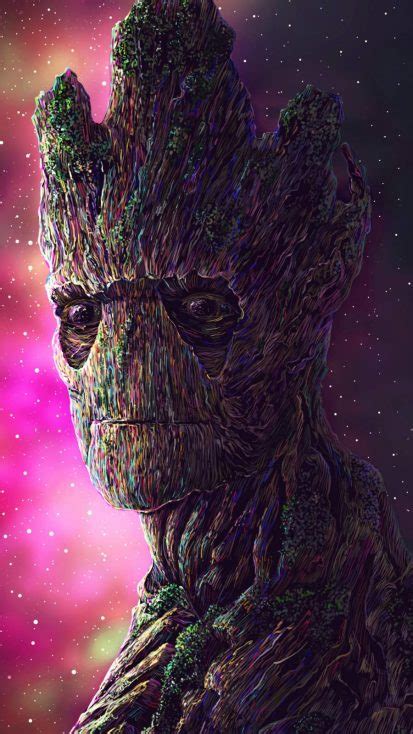 The most beautiful wallpapers for iphone, android. Groot iPhone Wallpaper