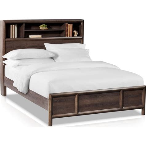 Dakota Queen Bookcase Bed Value City Furniture