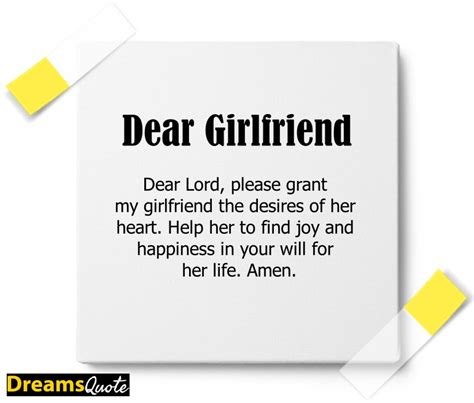 40 Strong Prayer For Girlfriend Prayer For Lover Blessings Dreams Quote