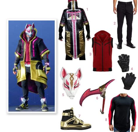 Drift Costume For Halloween Fortnite