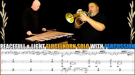 New Flugelhorn Solo With Percussion Holy Manna By Drew Fennell Sheet