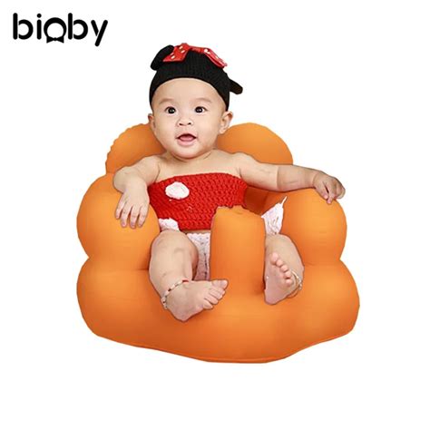 Kids Baby Seat Inflatable Chair Sofa Bath Seats Dining Pushchair