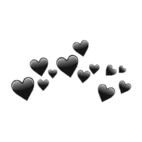 Transparent Emoji Heart Crown