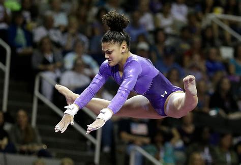 Lauren Hernandez Enjoys First Senior Moments At Us Olympic Gymnastics Trials The Washington Post