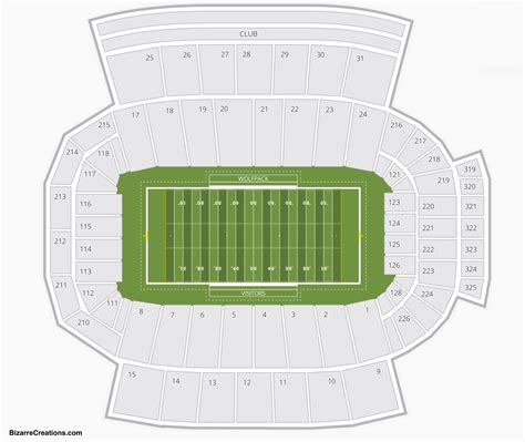 The next north carolina tar heels at north carolina state wolfpack game is less than 218 days away. Carter-Finley Stadium Seating Chart | Seating Charts & Tickets