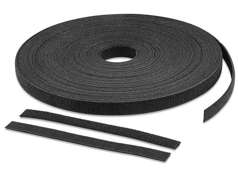 Velcro® Brand Perforated Straps 12 X 6 Black S 23591 Uline