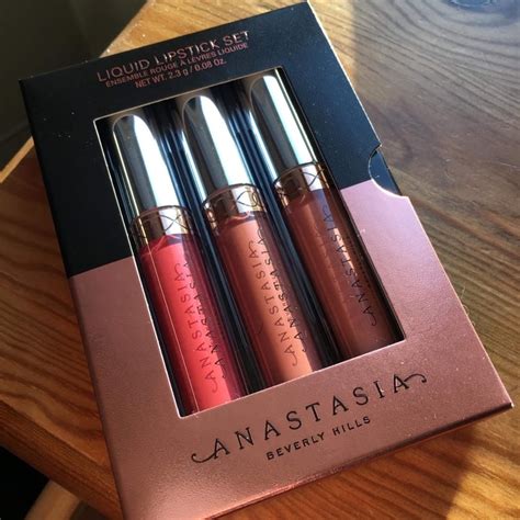 Anastasia Beverly Hills Liquid Lipstick Set Dazed Bittersweet Hudson Reviews Abillion