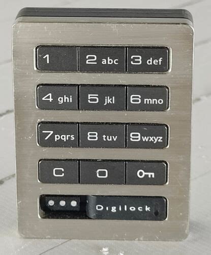Digilock Dak1 Aps1 619 01 02 Electronic Keyless Lock Keypad Or Coded