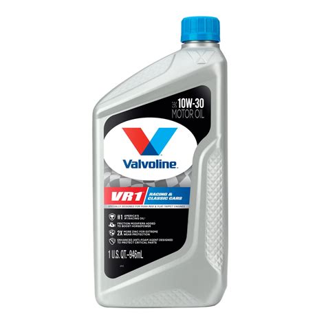 Valvoline Vr1 Racing 10w 30 Conventional Motor Oil 1 Qt