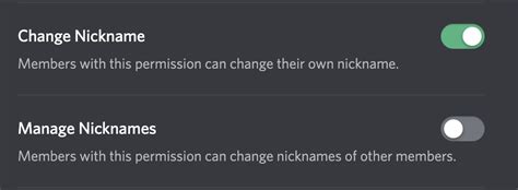 Server Nicknames Discord