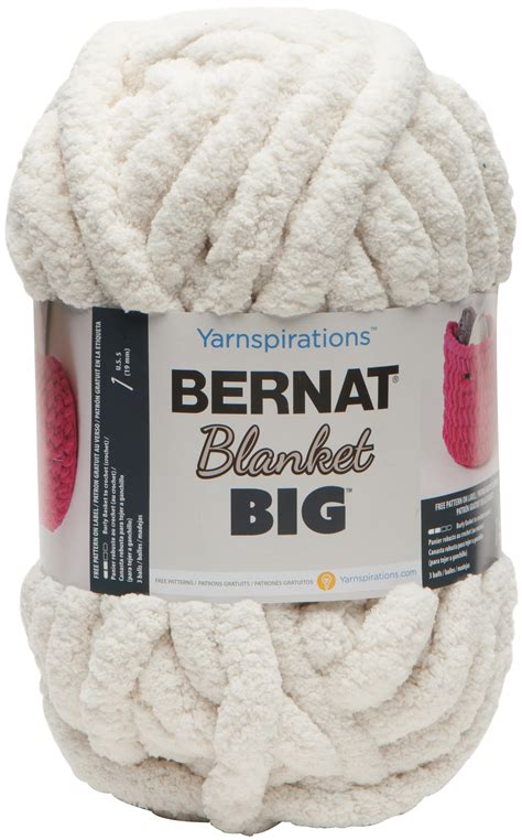 Bernat Blanket Big Ball 12pk Vintage White Walmart Canada