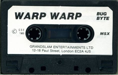Warp Warp 1981 Box Cover Art Mobygames