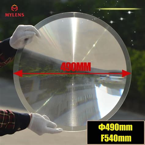 Solar Energy Fresnel Lens Long Focal Length 540 Mm Diameter 490mm