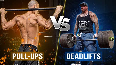 Pull Ups Vs Deadlifts Back Workout With Frank Medrano And Strength