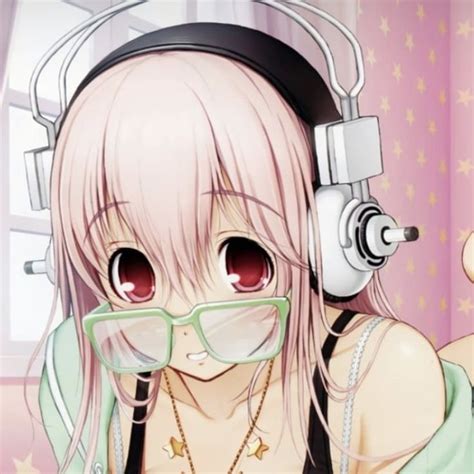 Pin By Michael Delaughter On Super Sonico In Cute Icons Cute Profile Pictures Avatar