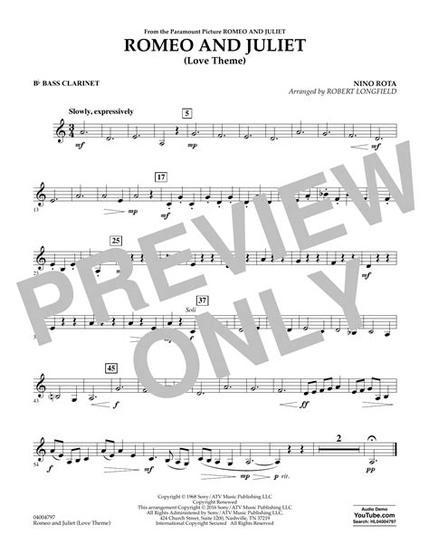 Romeo chords and romeo guitar with easy instructions and chord chart. Robert Longfield "Romeo and Juliet (Love Theme) - Bb Bass ...