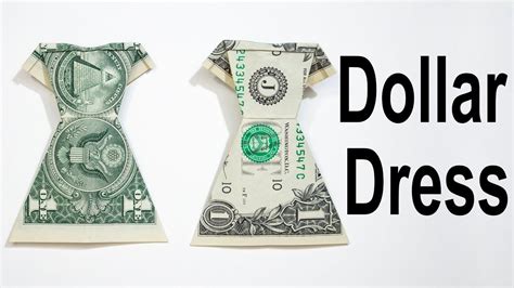 Easy Money Origami How To Do Origami Fold Dollar Bill Dollar Bill