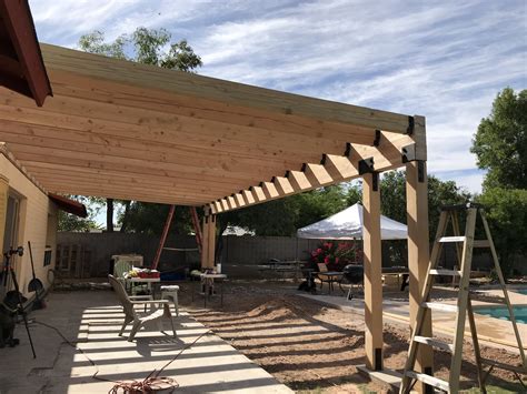 Wood Beams For Patio Cover Patio Ideas