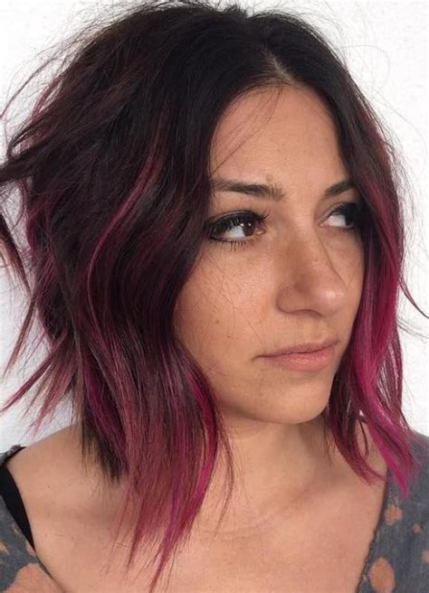 The hair changes from an onion pink color to a soft mauve shade as. 40 Pink Hairstyles as the Inspiration to Try Pink Hair ...