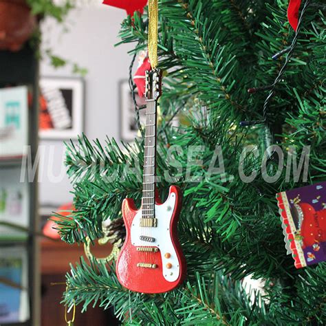 Miniature Guitar Unique Christmas Tree Ornamentminiature Musical