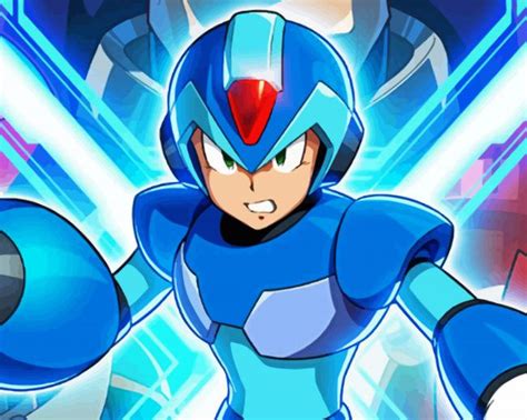 Mega Man Anime 5d Diamond Painting
