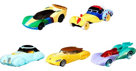 Hot Wheels Disney Princess Set Of 5 Character Toy Cars Collectible Vehicles