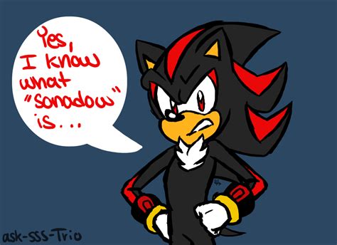 Ask Sonic Shadow And Silver • Shadow Sonic And I Have Stated This