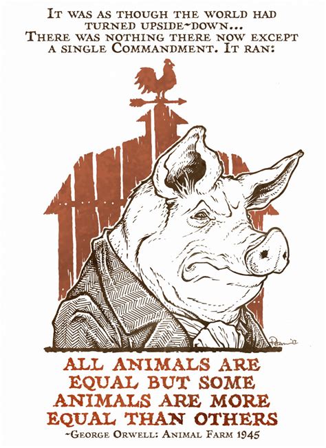 Propaganda Napoleon Animal Farm Quotes Lummy Animal Wallpapers