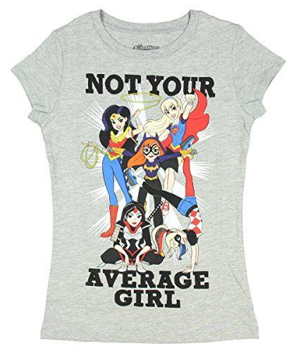 Dc Super Hero Girls Not Your Average Girl Heather Gray Te Dp
