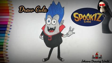 Draw Cartoon Character Cula From Spookiz Easy Drawing For Kids Youtube