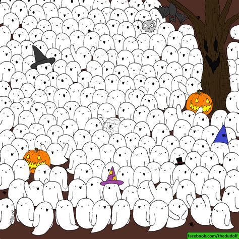 Can You Find A Polar Bear Among The Ghosts