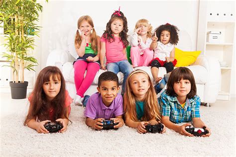Kids Playing Video Games Pictures Images And Stock Photos Istock