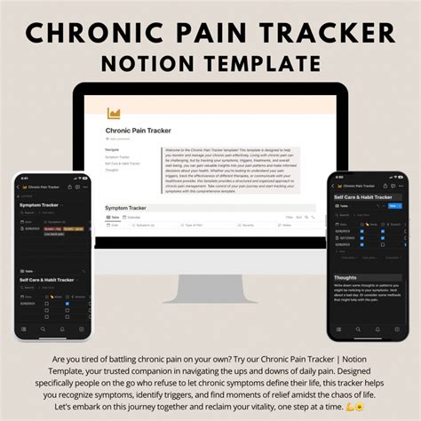 Chronic Pain Tracker Notion Template