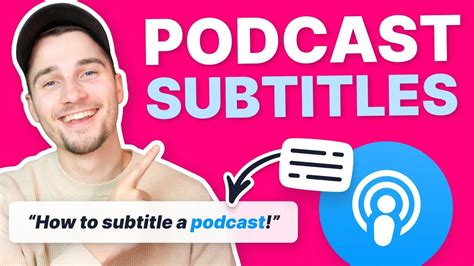 How To Create Podcast Subtitles Audiograms And Snippets Youtube