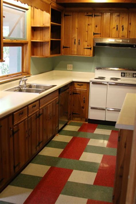 How to install the backsplash: Ranch Dressing with Eartha Kitsch: basketweave linoleum ...
