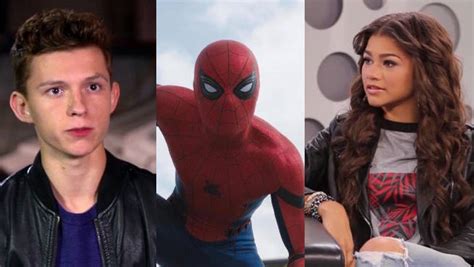 Heres The First Set Photos Of Tom Holland And Zendaya On Spider Man