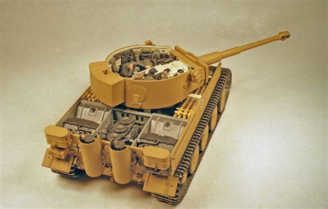 Тигр в разрезе танк Внутри танка Тигр или танки в разрезе Главный