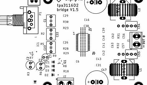 tpa3116 amplifier circuit diagram