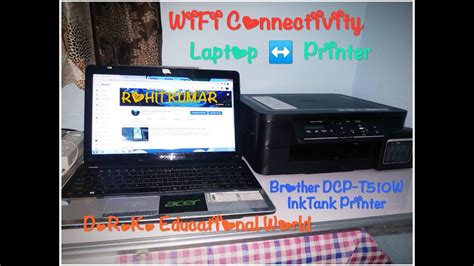 How to find out the brother printer default username and password. How to connect your Laptop with WiFi Brother DCP-T510W ...