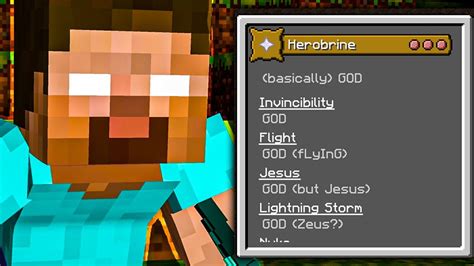 Minecraft Origins Mod Herobrine Custom Origin Youtube