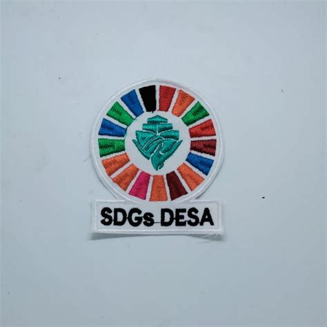 Jual Logo Bordir Sdgs Desa Logo Sdgs Desa Bordir Logo Sdgs Desa