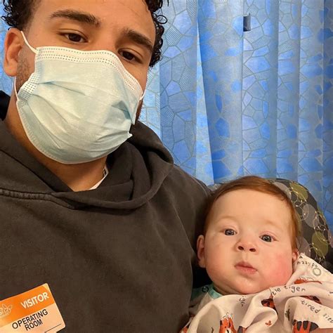 cory wharton s 7 month old daughter maya undergoes heart surgery