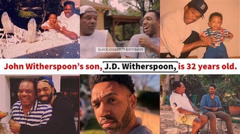 john witherspoon s son j d witherspoon is 32 years old black celebrities john witherspoon