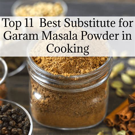 Top 11 😍 Best Substitute For Garam Masala Powder In Cooking R
