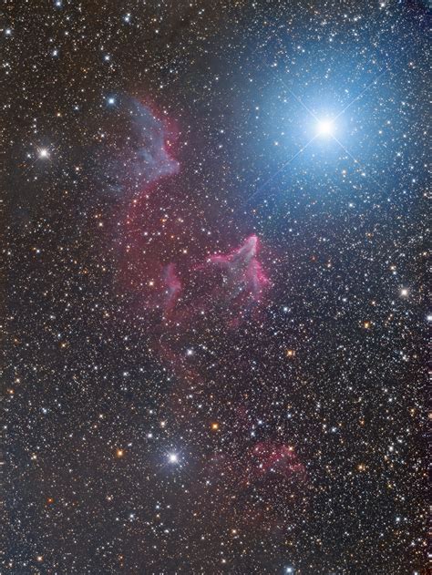Ic63 Ic59 Ghost In Cassiopeia