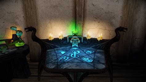 Enb Particle Lights For Alchemy And Enchanting Tables At Skyrim Special