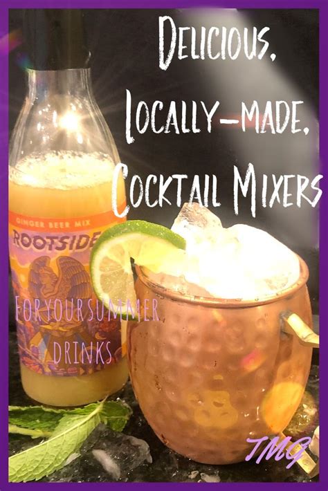 Locally Made Cocktail Mixers To Enjoy In Your Summer Drinks ⋆